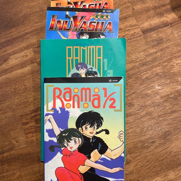 Inuyasha and Ranma 1/2 Manga - Picture 1 of 5